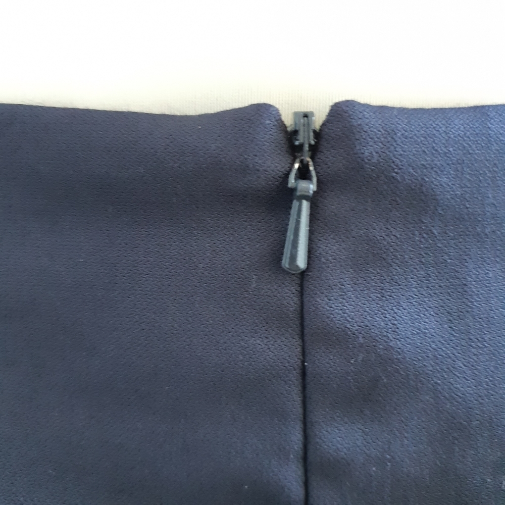Brooks Brothers Navy Blue Wool Pencil Skirt Size AU10 - Picture 4 of 7
